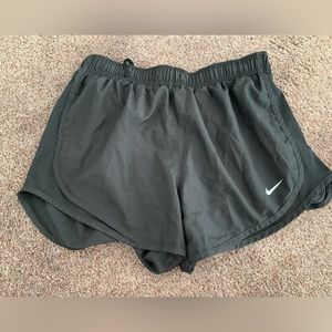 black nike running shorts (M)